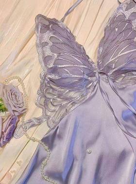 sexy womens lingerie nightgown sleepdress solid color sheer