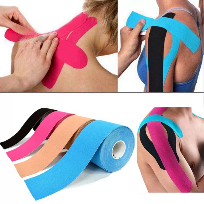 Waterproof Breathable Cotton Kinesiology Tape Sports肌肉贴