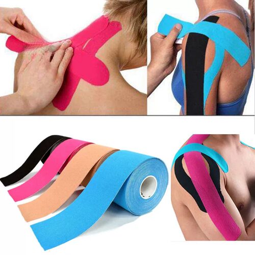 Waterproof Breathable Cotton Kinesiology Tape Sports肌肉贴