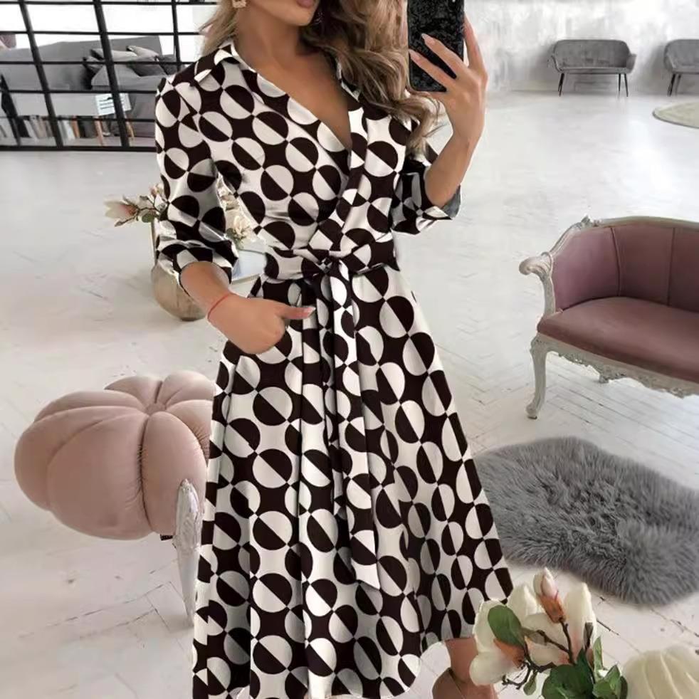 office fall women party sashes elegant dresses vestidos