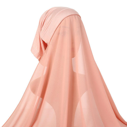 Pearl Chiffon Women's Set Convenient Scarf 珍珠雪纺女士围巾