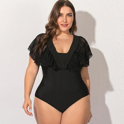 swimsuit bikini fashion size and stitching plus Womens