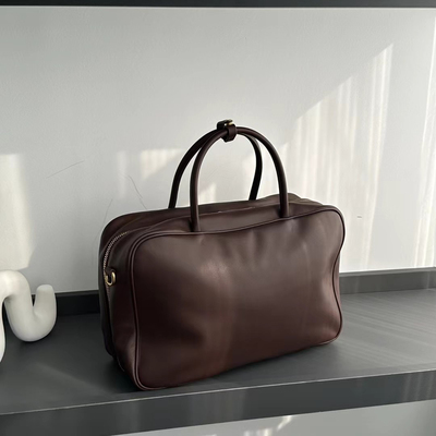 头层牛皮公文包高级感斜挎包