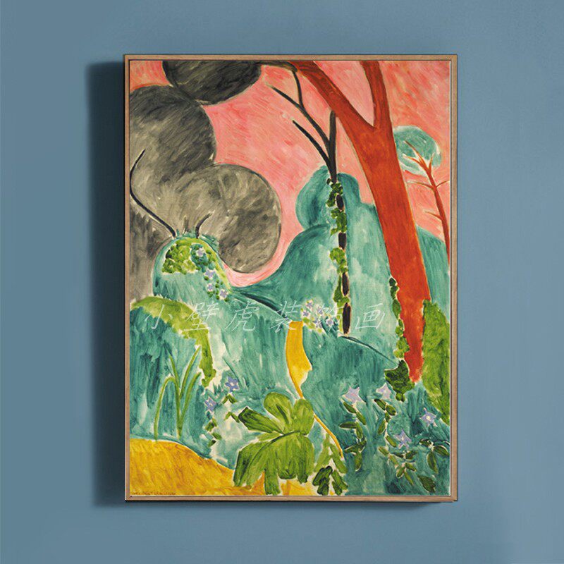 马蒂斯装饰画野兽派世界名画 客厅餐厅卧室壁画北欧艺术小众挂画