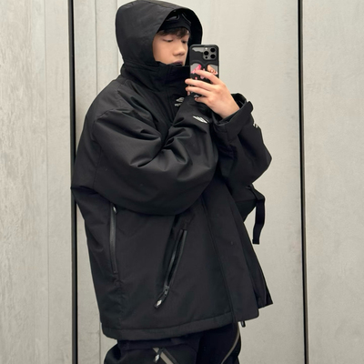 D哥鉴赏级版本8+SKI滑雪系列派克大衣滑雪服保暖冬季百搭厚外套