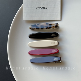 韩国进口France博主同款侧边夹法式复古刘海发夹鸭嘴夹头饰发夹女