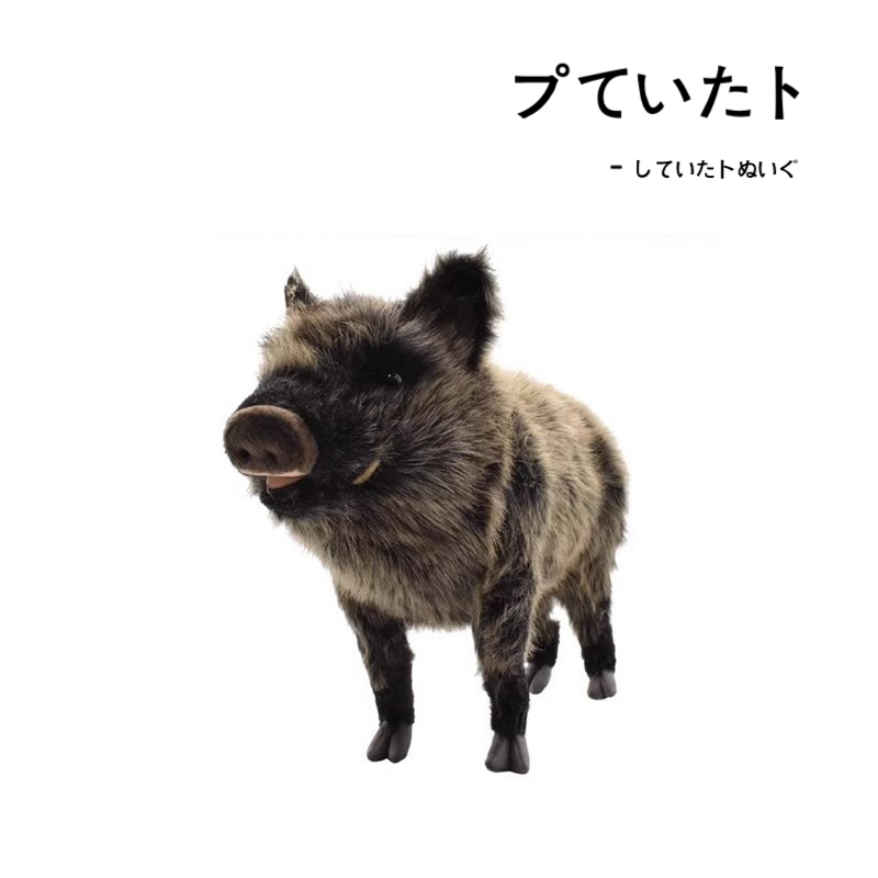 hansa日本正版野猪公仔
