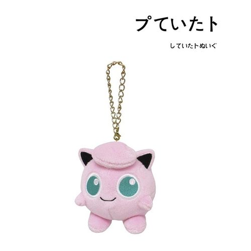 pokemon日本正版胖丁挂件