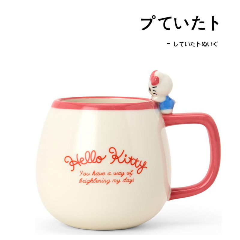 hellokitty日本正版凯蒂猫水杯
