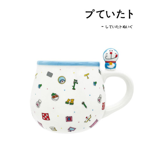 doraemon日本正版哆啦a梦水杯