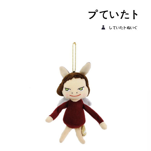 奈良美智日本正版恶魔天使挂件