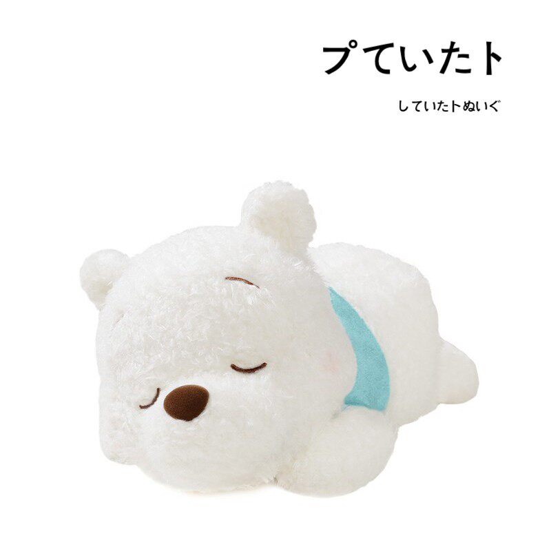 日本东京迪士尼正版大号晚安维尼熊小熊维尼噗噗公仔玩偶毛绒玩具