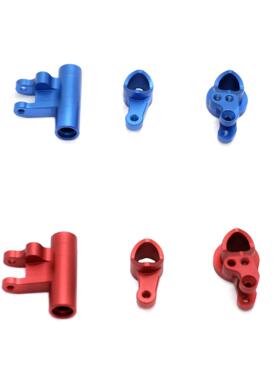 LOSI 1/10 U4 越野车 转向组 U4蓝色红色LASERNUT ULTRA4升级配件