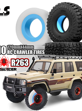 RS红蜘蛛1.9寸攀爬1/10 TRX4 瑞泰RGT LC71 入侵者双内胆轮胎R263