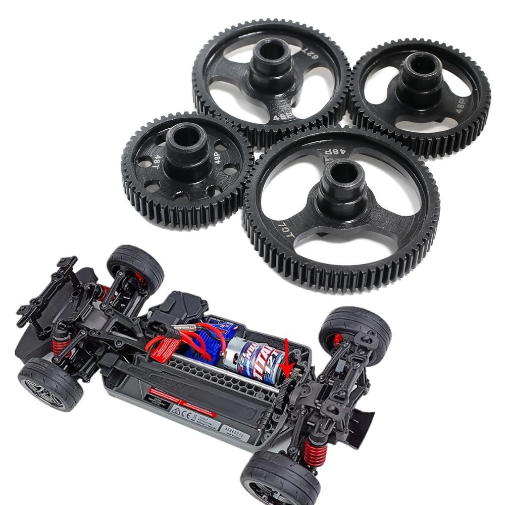 Traxxas 1/10 Ford Bronco 4-Tec 2.0/4-TEC 3.0 C8强化钢大齿48P