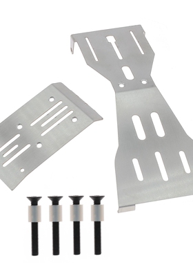 Arrma FURY MEGA 1/10 两驱越野车短卡 不锈钢底护板LY162