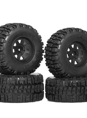 1/10飞神短卡轮胎越野RC模型车110mm雷魔 DHK8135 环奇727 W191