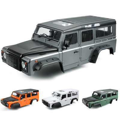 1/10仿真313轴距攀爬车壳路虎卫士D110硬壳TRX4 SCX10 90046车壳