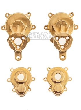 红猫红猫REDCAT GEN8 后桥桥桶和外盖 黄铜升级件