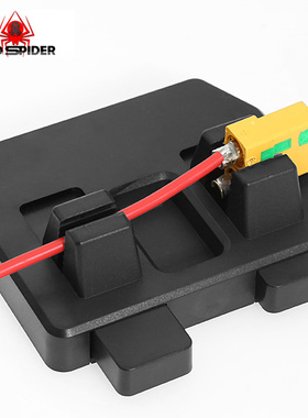 RS红蜘蛛XT60艾迈斯EC5 T插 XT90 TRX航模型插头XT30焊接台钳R349