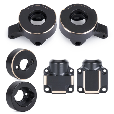 攀爬车AXIAL SCX30 黄铜配重块 转向杯 前后桥盖 传动轴升级配件
