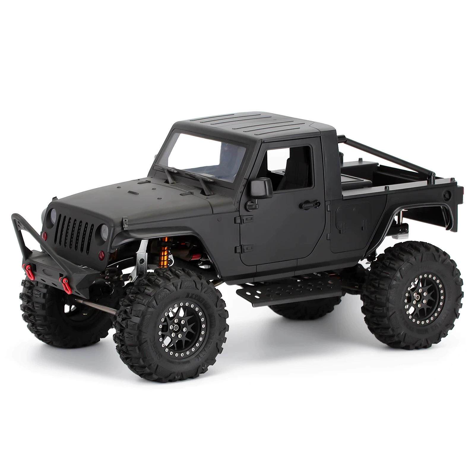 scx10越驰牧马人皮卡车壳仿真攀爬车壳JEEP越野车DIY改装313轴距