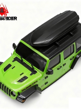 RS红蜘蛛 1/24 1/18 TRX4-M京商MINI-Z伟力攀爬车SCX24行李箱R443