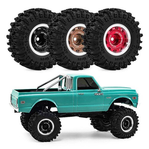 1/30 SCX30 AX30 0.7寸轮毂 轮胎 福特烈马 牧马人 K10 Ascent-32