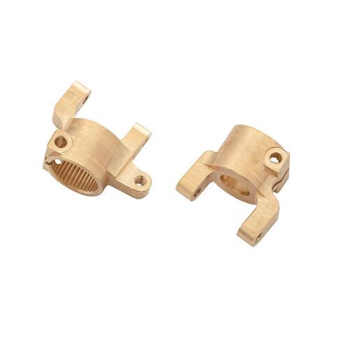 1/10 仿真攀爬车Axial SCX10 II 90046 90047黄铜配重 转向前c座