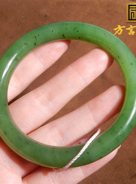 俄罗斯老坑料乌兰乌得碧玉手镯