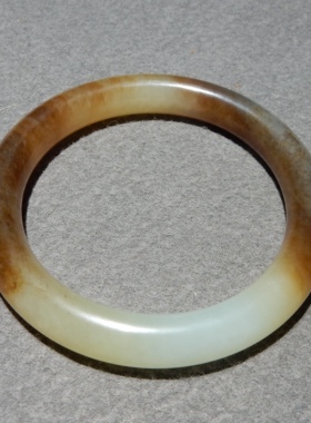 方言和田玉且末料油润手镯