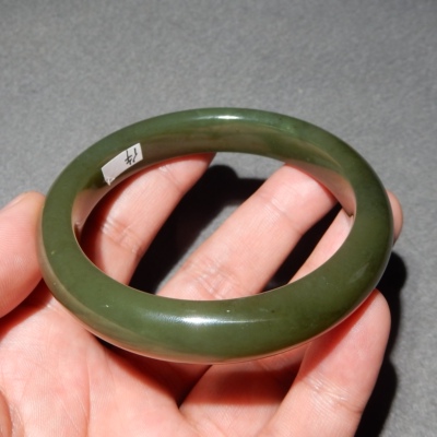 方言和田玉且末青黄口手镯