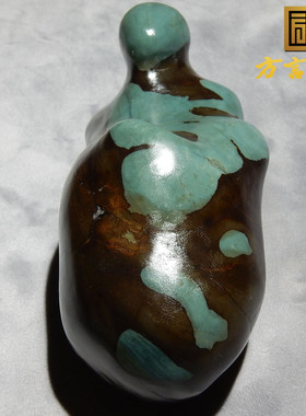 亏麻了方言和田玉镇店金鹿皮蓝色蓝玉原生籽料异型意境原石玩料w1