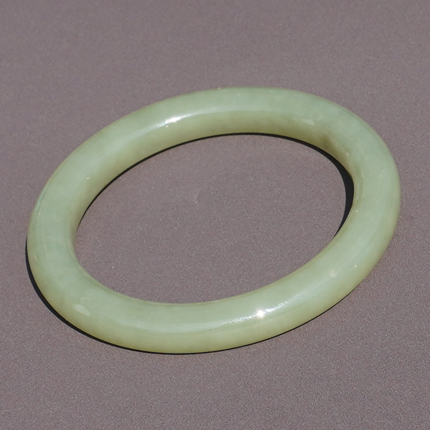 和田玉新疆油润高脂青黄口料手镯