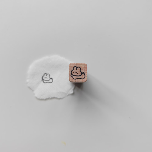 兔子1cm手帐印章异形切割可定制
