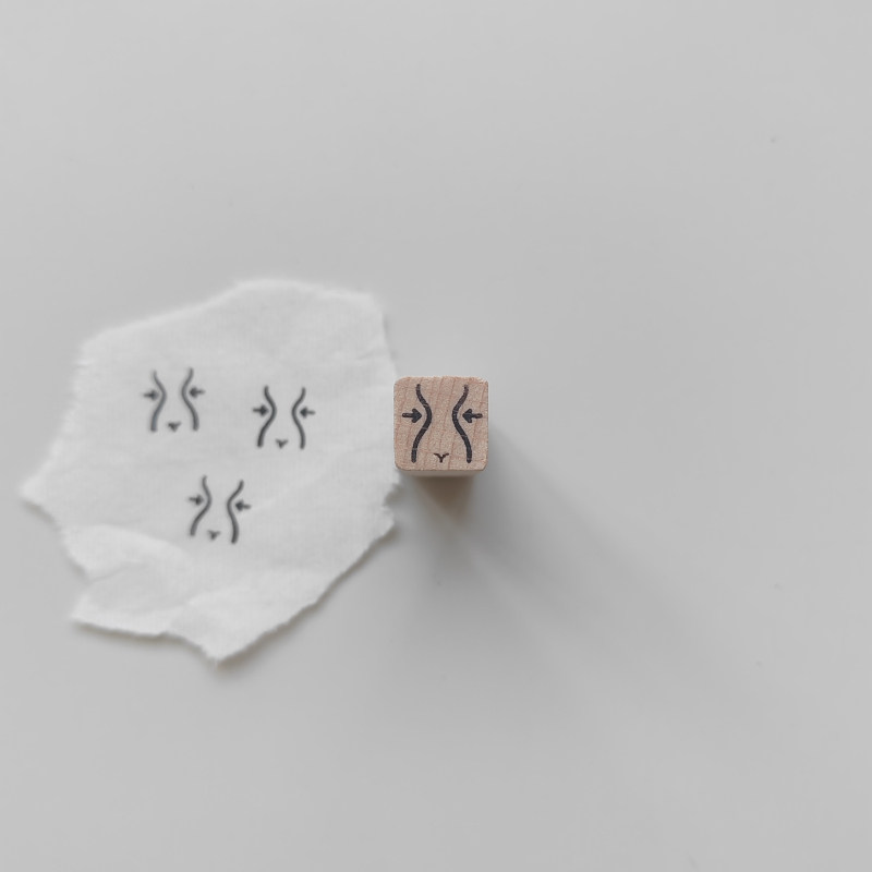 1cm运动瘦腰手帐打卡迷你小印章图片