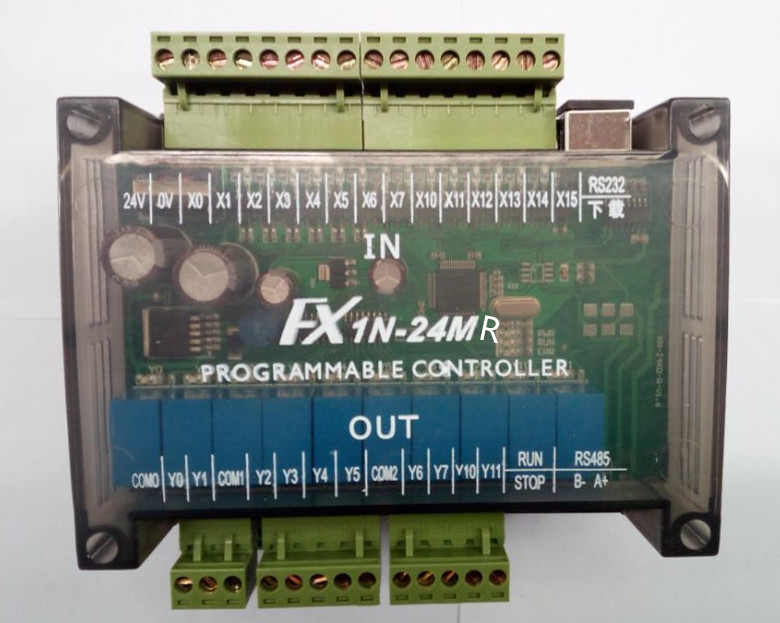 双11上市新产品，220V PLC工控板，采用10A大电流继电器输出。