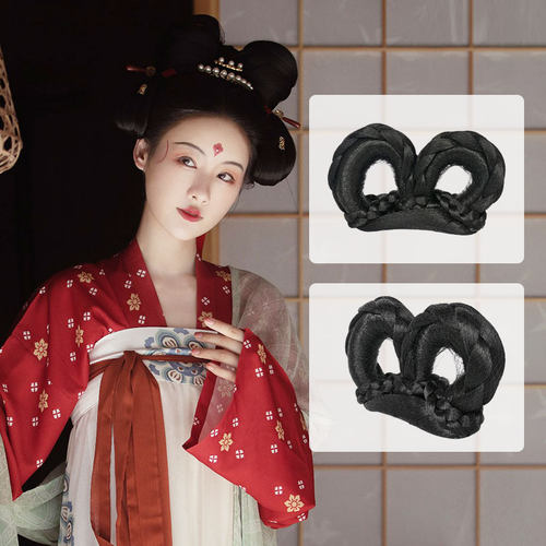 汉服子衿厂家直销发髻儿童古风