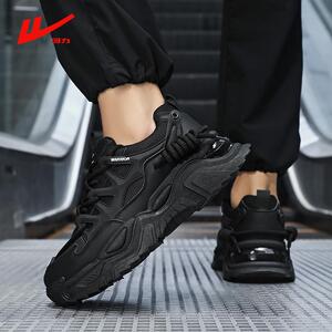 男鞋新款软底运动休闲鞋子男潮百搭户外旅游鞋轻便老爹鞋潮45