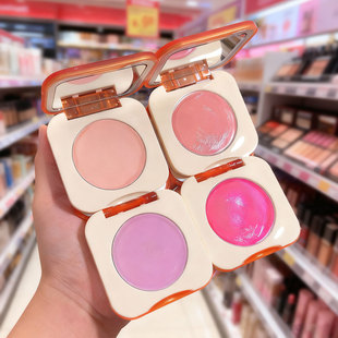 Sofea霞飞腮红膏水润丝滑质地02草莓牛奶粉不卡纹腮红07水光肌用