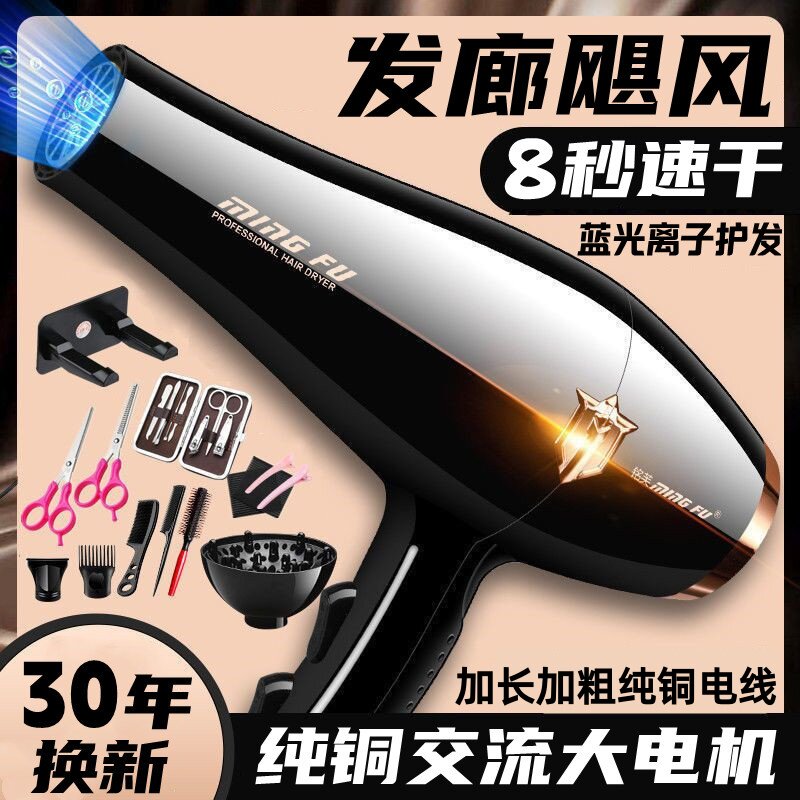 发廊专用吹风机大功率家用理发店不伤发电吹风筒负离子护发大风力