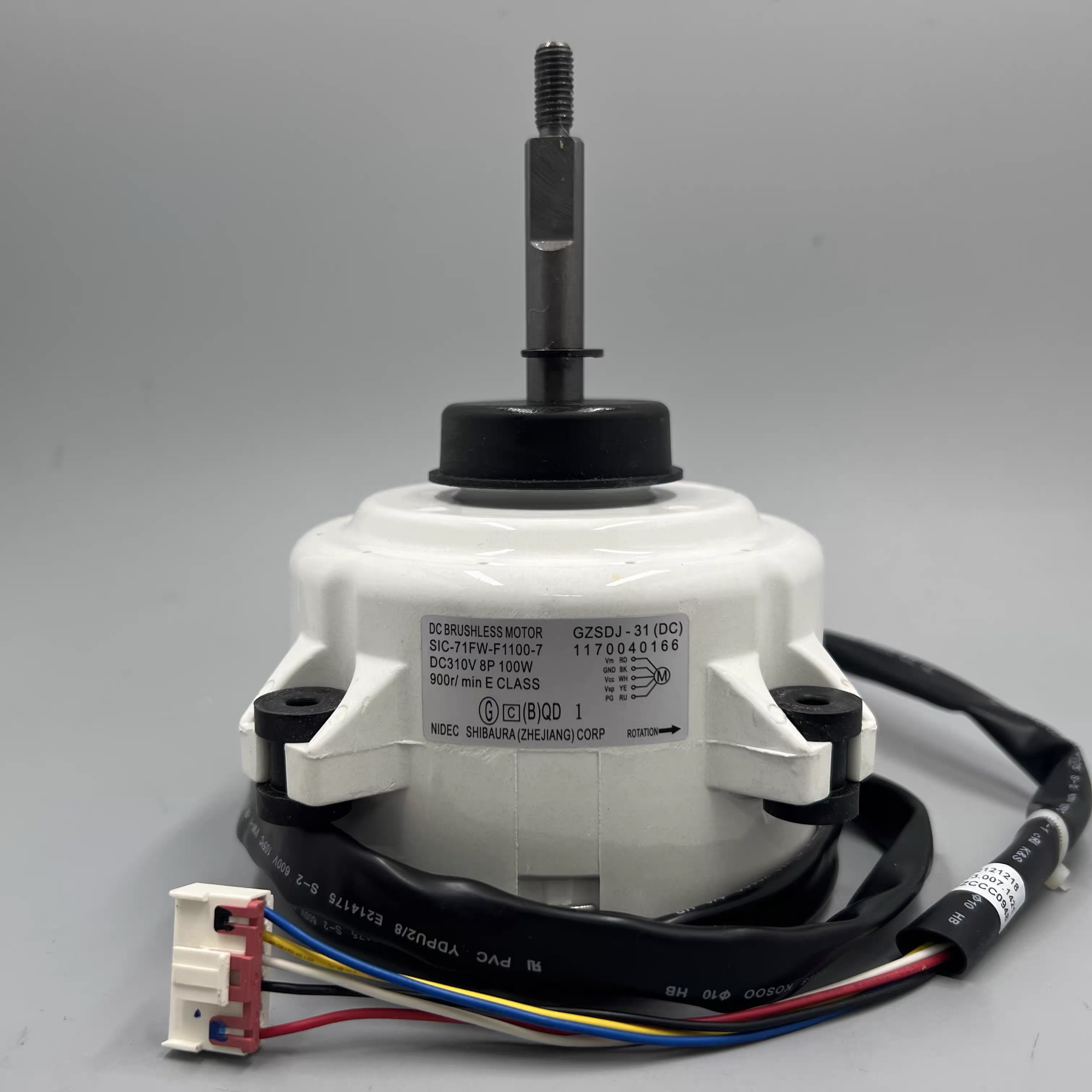 TCL变频空调室外电机SIC-71FW-F1100-7风机马达GZSDJ-31(DC)9cm脚