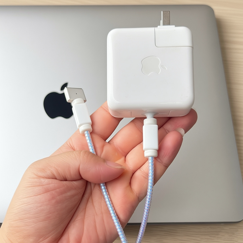 适用苹果Macbook一体式笔记本电脑充电线修复接口保护套防断神器