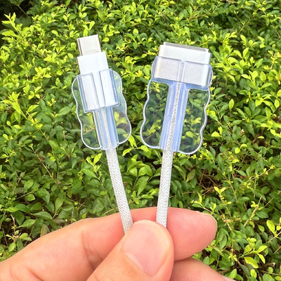 适用苹果MAC笔记本电脑Macbook pro充电线修复保护套T形插头防折