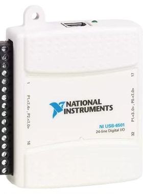 全新NI USB-6501采集卡多功能DAQ数字IO设备