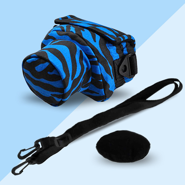 BMT猪头相机包适用于富士XT3XT4佳能M50 200d索尼a5 a6000 a7M3可爱微单相机包内胆套