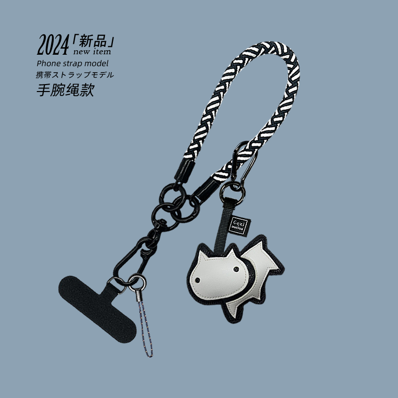 挂饰手机挂绳腕带斜挎挂脖Gozi猫