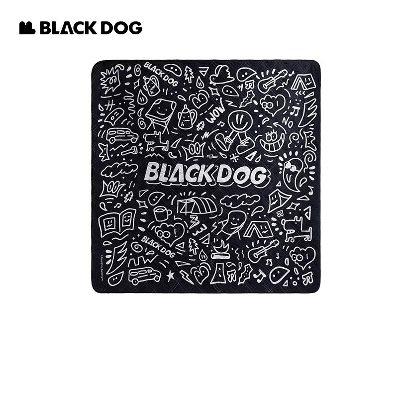野餐墊防潮墊露營加厚blackdog