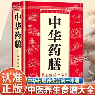 认准正版】中华药膳养生治病一本通正版中药知识入门对症调理养生 百病食疗中华食疗养生宝典 四季养生中医大全 经典中医养生书籍