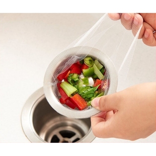 厨房水槽水池过滤网洗菜池漏网地漏毛发下水道垃圾袋垃圾网